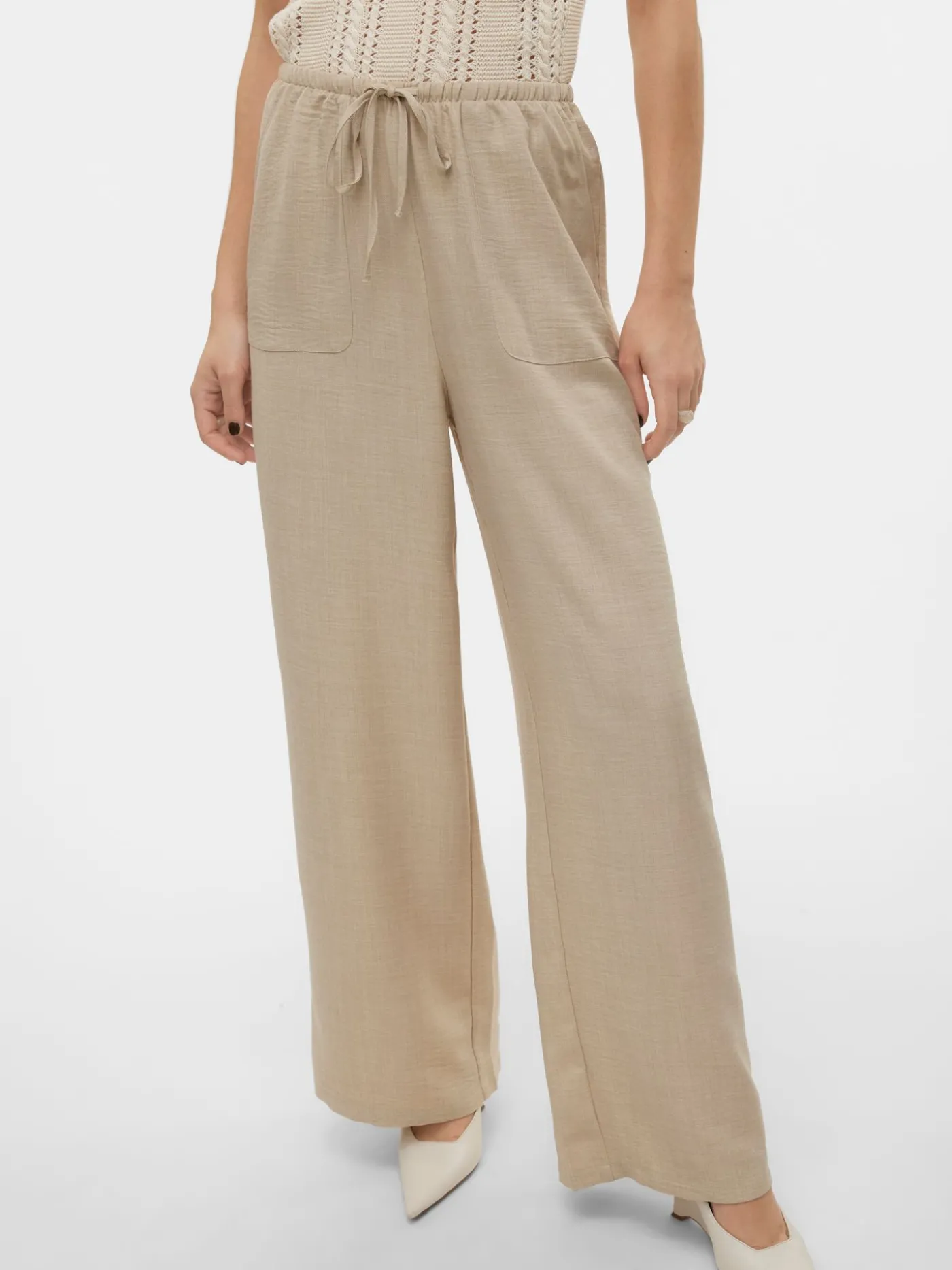 VMMELANEY HW LOOSE PANT WVN GA NOOS