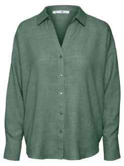 VMMELANEY QUEENY LS SHIRT WVN NOOS