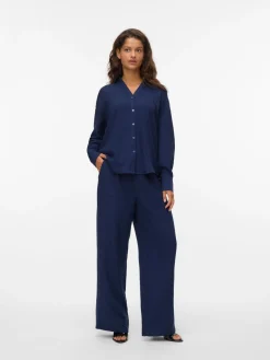 VMMELANEY QUEENY LS SHIRT WVN NOOS