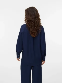 VMMELANEY QUEENY LS SHIRT WVN NOOS