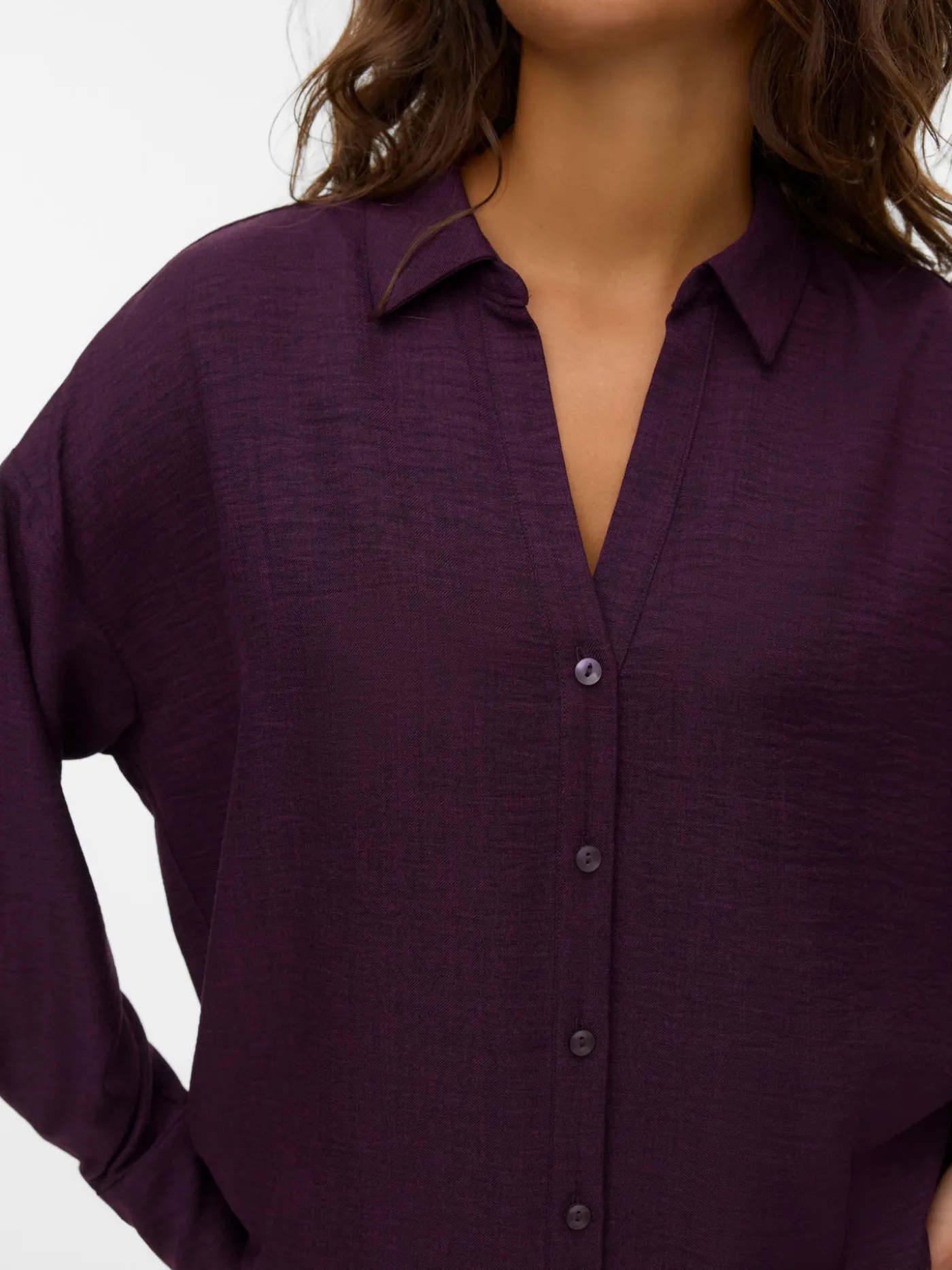 VMMELANEY QUEENY LS SHIRT WVN NOOS