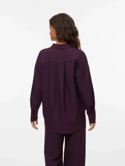 VMMELANEY QUEENY LS SHIRT WVN NOOS