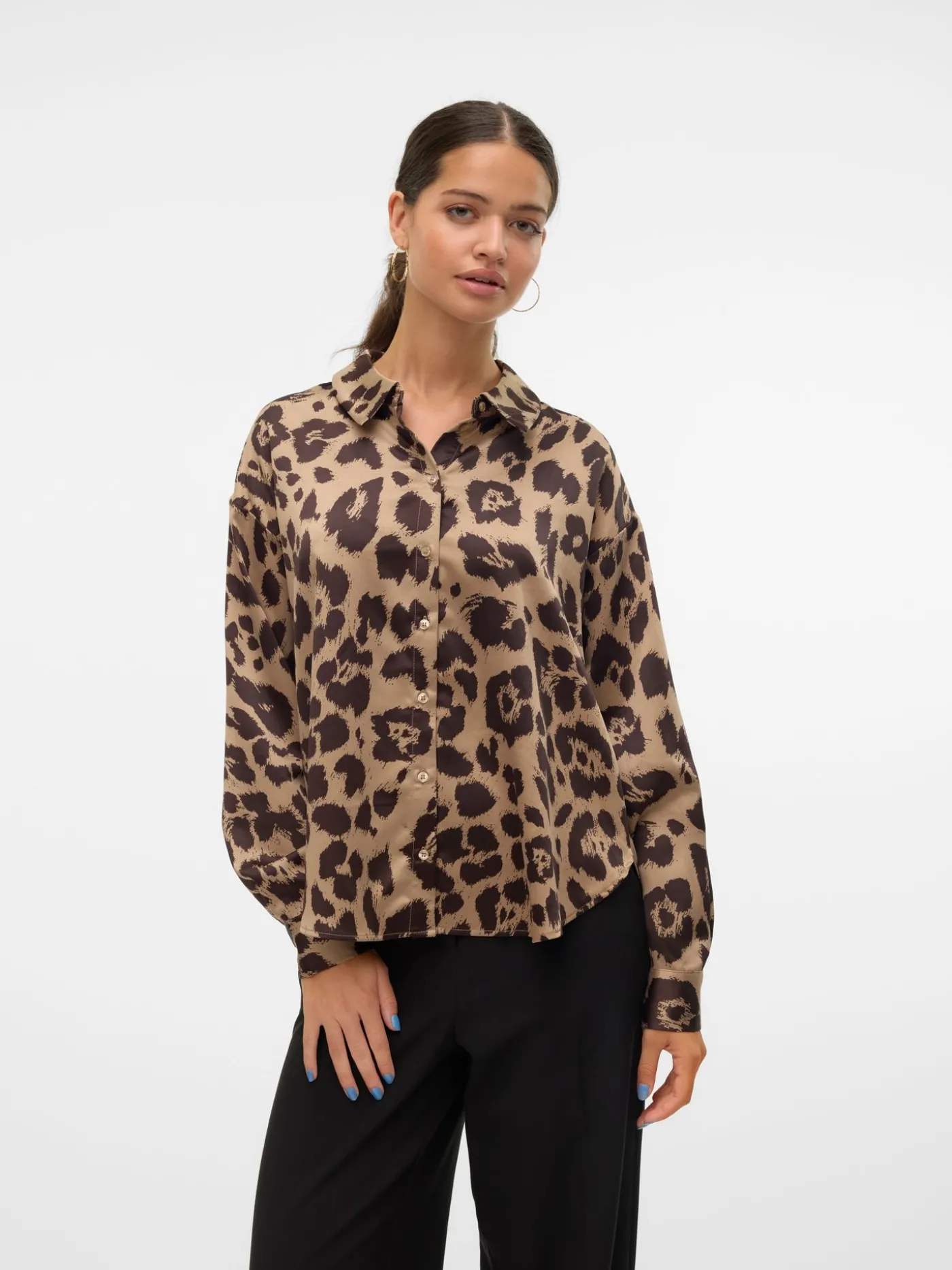 VMMERLE LS LOOSE SHIRT WVN GA