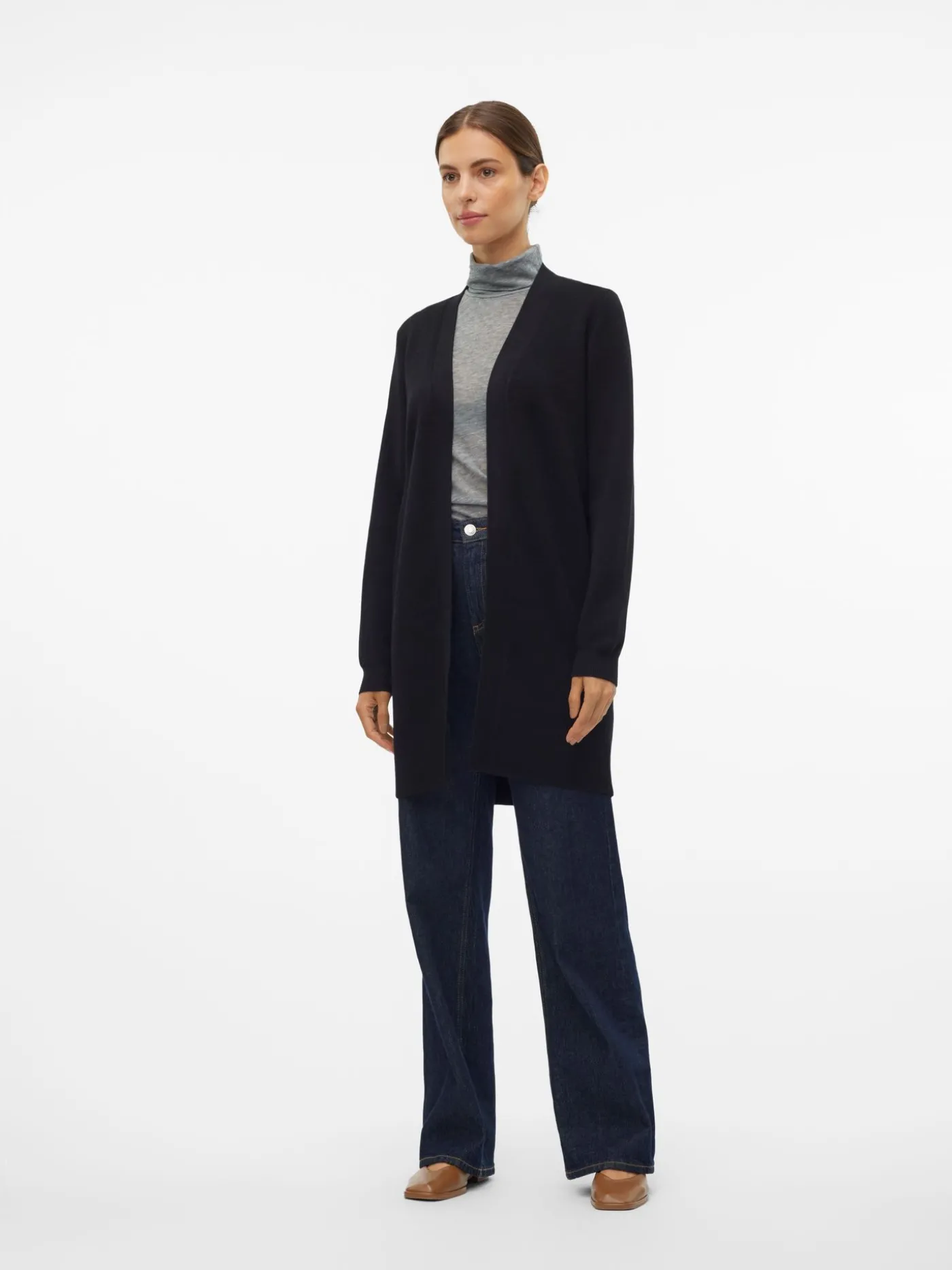 VMNANCY LS OPEN CARDIGAN BOO