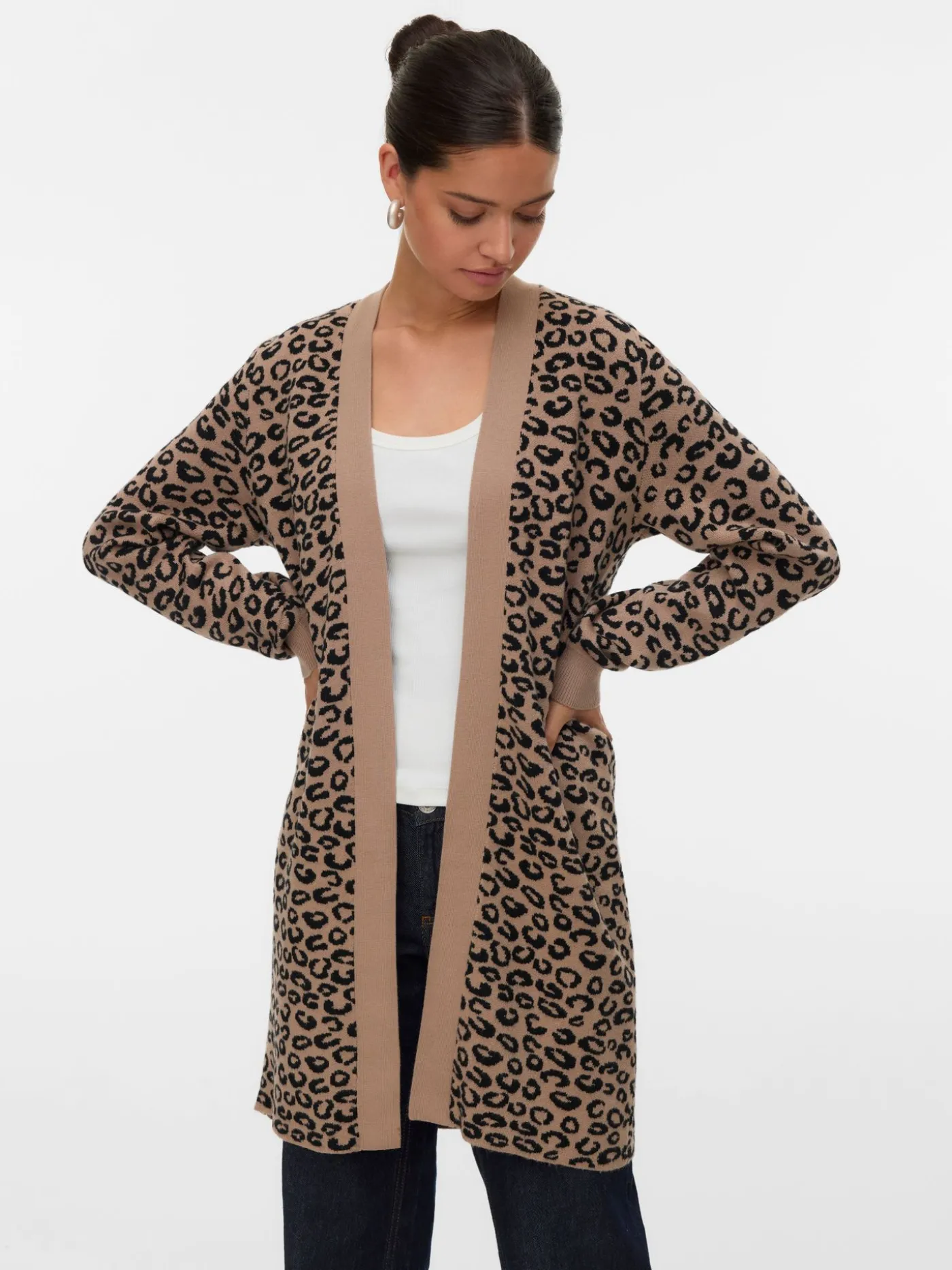 VMNANCY LS OPEN CARDIGAN BOO