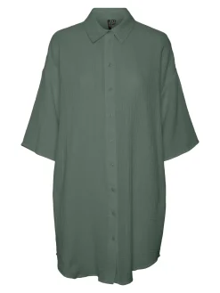 VMNATALI 3/4 LONG OVERSHIRT NOOS