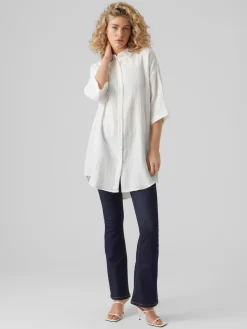 VMNATALI 3/4 LONG OVERSHIRT NOOS