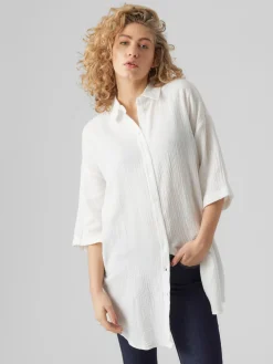 VMNATALI 3/4 LONG OVERSHIRT NOOS