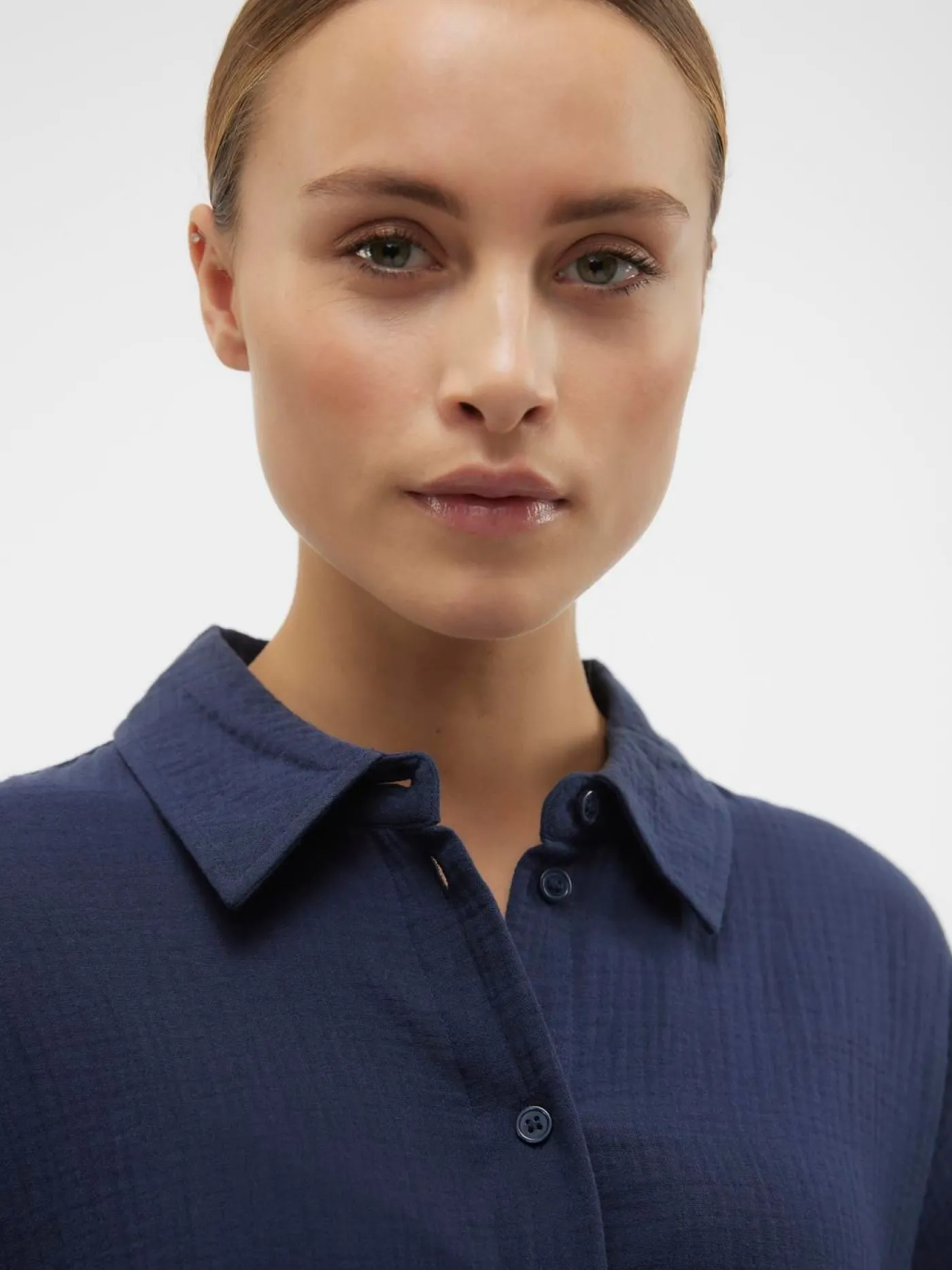 VMNATALI 3/4 LONG OVERSHIRT NOOS