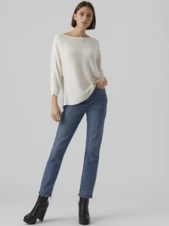 VMNORA 3/4 BOATNECK BLOUSE  NOOS