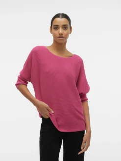 VMNORA 3/4 BOATNECK BLOUSE  NOOS