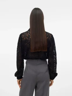 VMOBENA L/S LACE SHIRT WVN BTQ