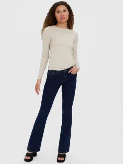 VMPEACHY MR FLARED J VI3262 - Dark Blue Denim