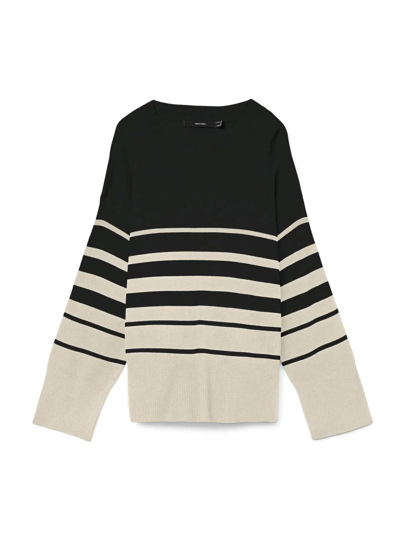 VMSABA LS O-NECK STRIPE PULLOVER GA