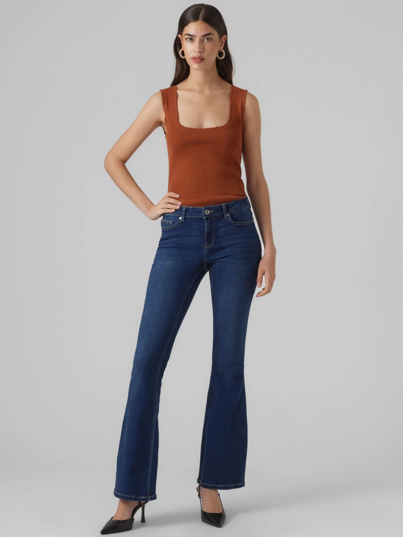 VMSCARLET MR SKN FLARED J VI3344 GA