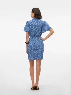 VMSHIVE S/S SHORT SHIRT DRESS WVN E