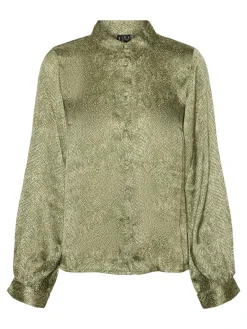 VMSNAKEY LS MIDI SHIRT EXP - Laurel Oak/SNAKEY