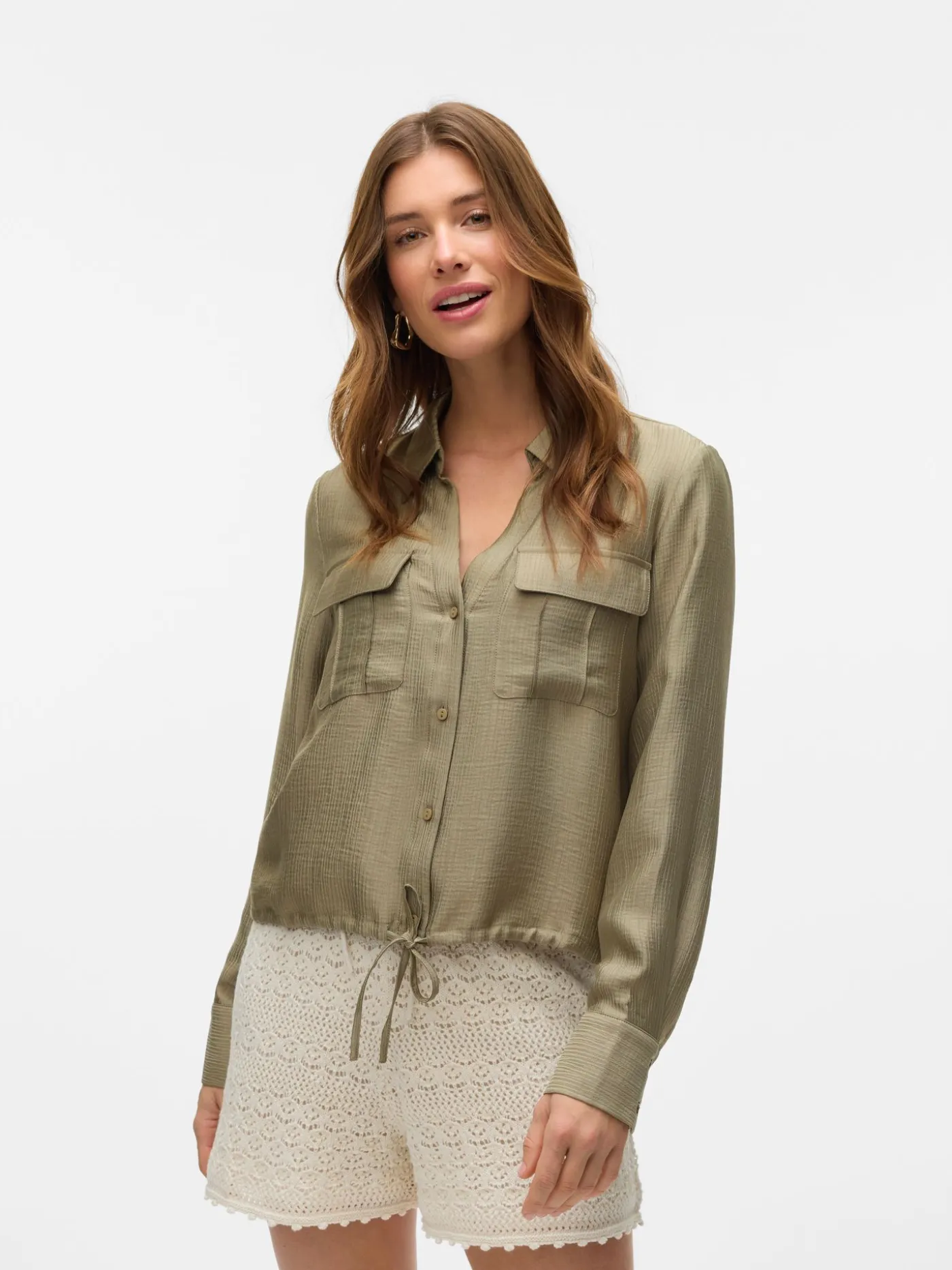 VMTOMA LS TIE SHIRT WVN