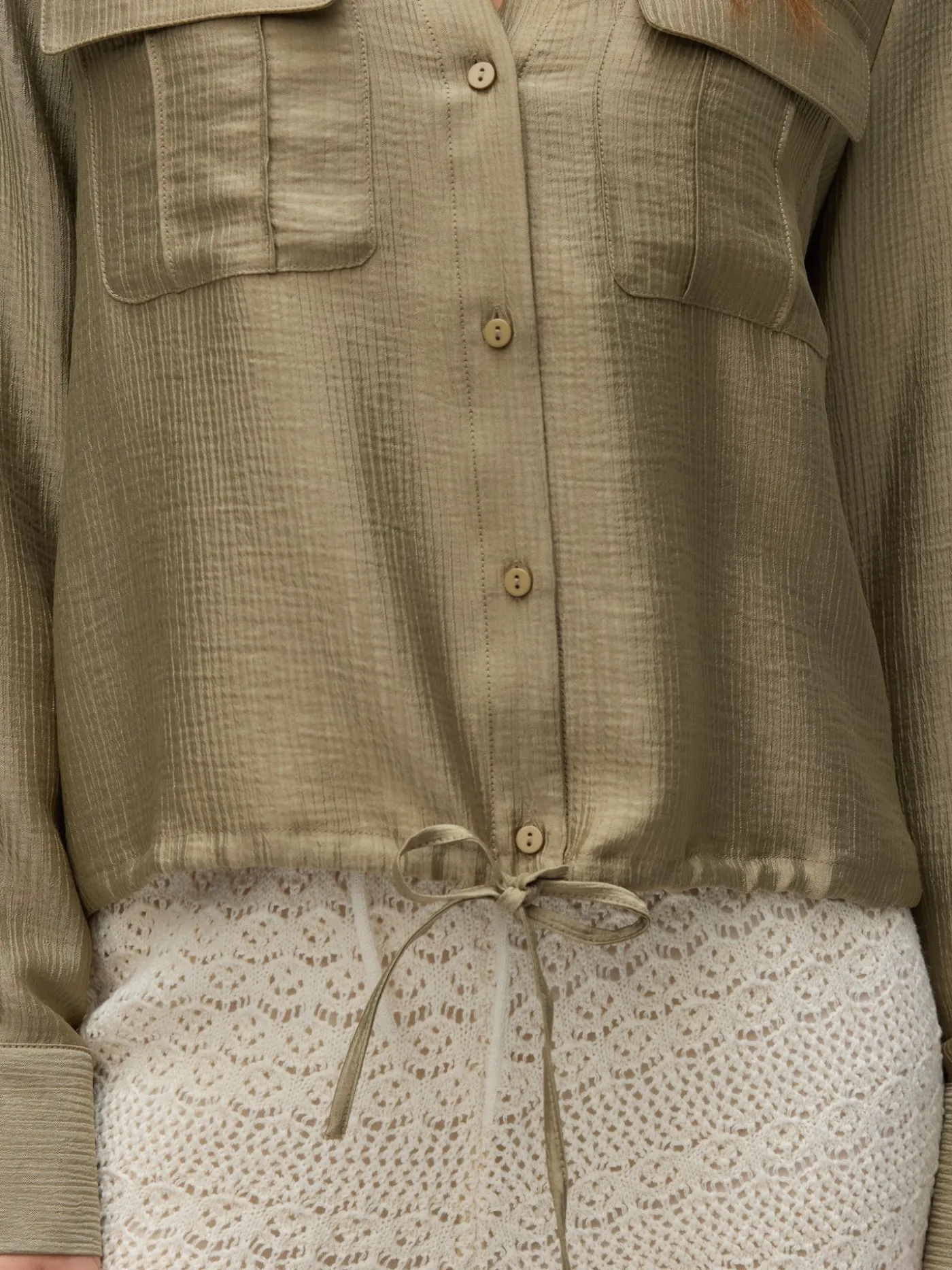 VMTOMA LS TIE SHIRT WVN