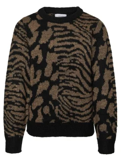 VMVERA ANIMAL LS O-NECK PULLOVER GI