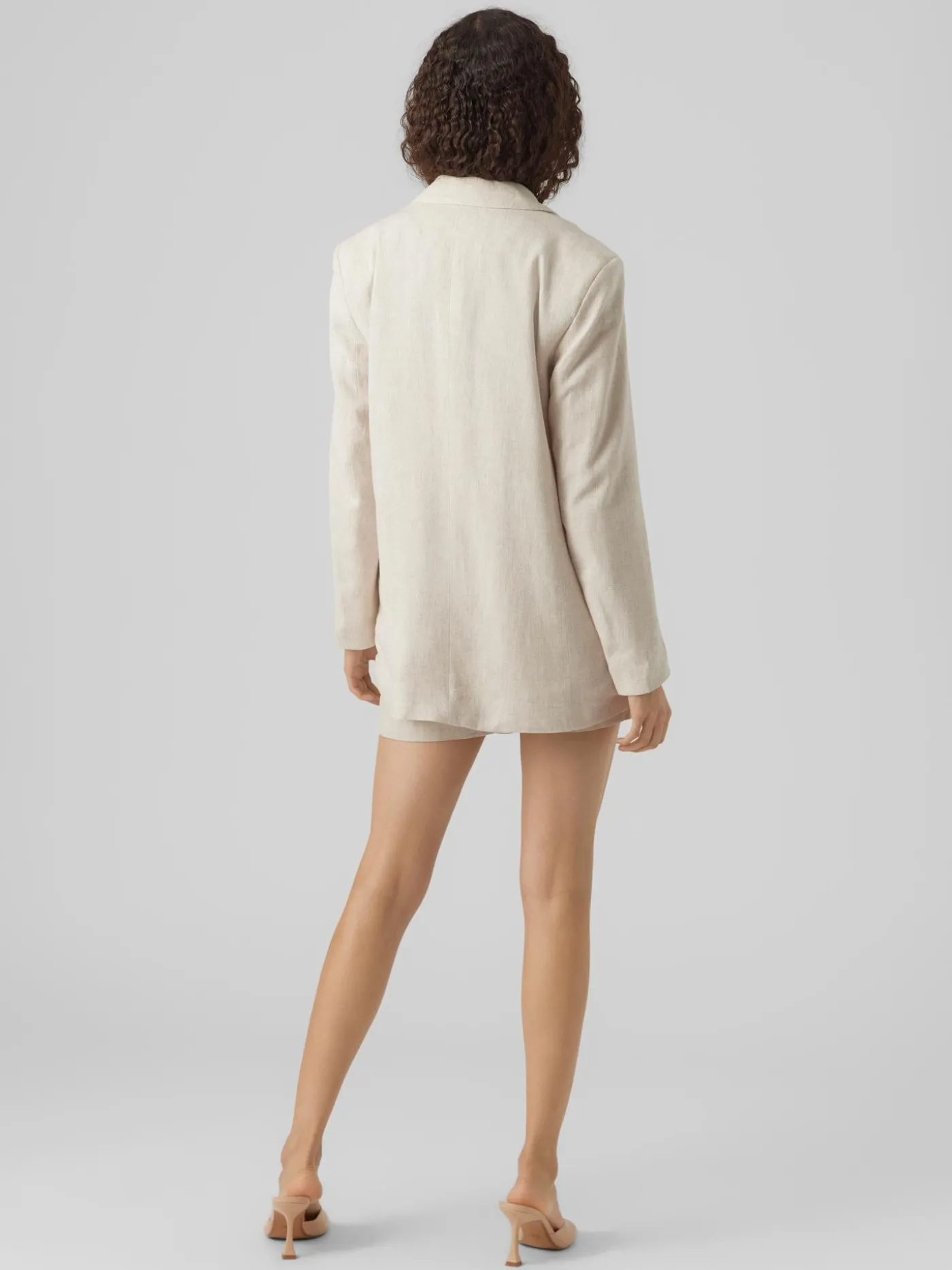 VMVERA LS LINEN BLAZER NOOS