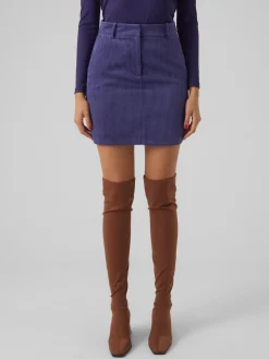 VMVIDA HR SHORT CORDUROY SKIRT