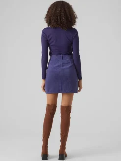 VMVIDA HR SHORT CORDUROY SKIRT