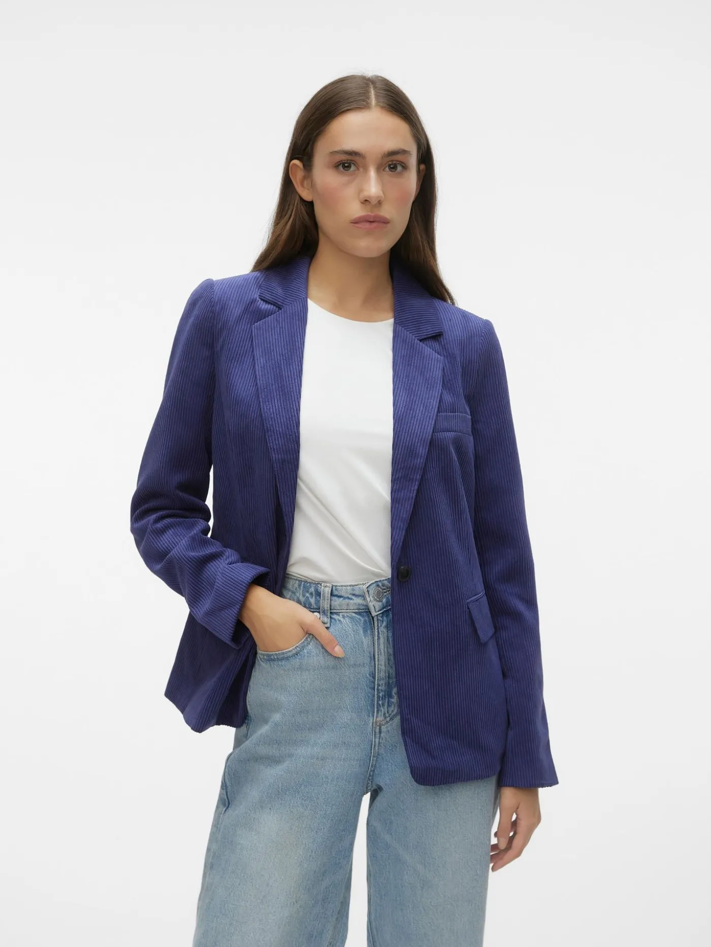 VMVIDA LS CORDUROY BLAZER