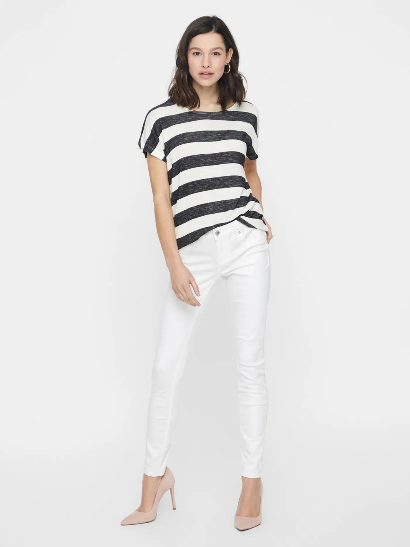 VMWIDE STRIPE SL TOP GA JRS NOOS