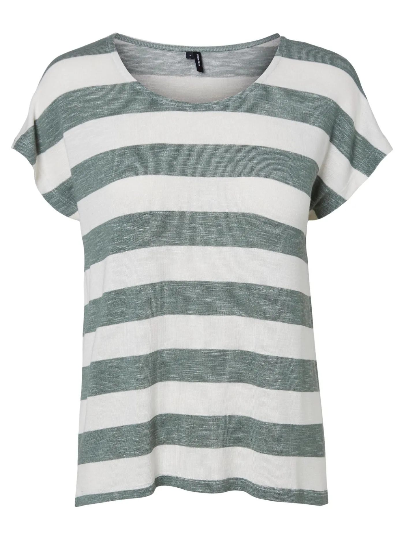VMWIDE STRIPE S/L TOP GA NOOS - Laurel Wreath/SNOW