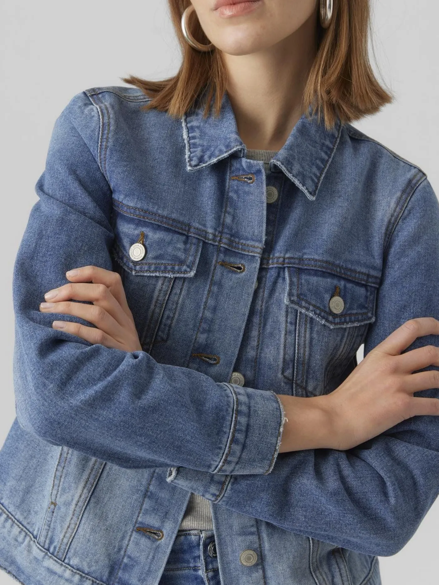 VMZORICA LS DENIM JACKET MIX NOOS