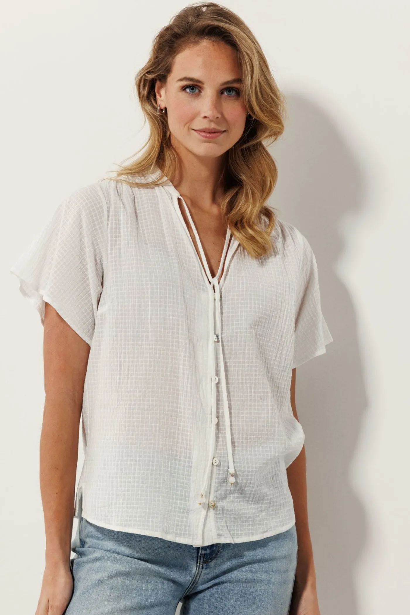 V-Neck Blouse