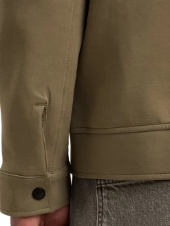 Zip jacket interlock sweat