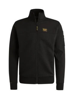 Zip jacket jacquard interlock swea