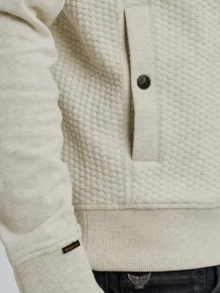 Zip jacket jacquard interlock swea