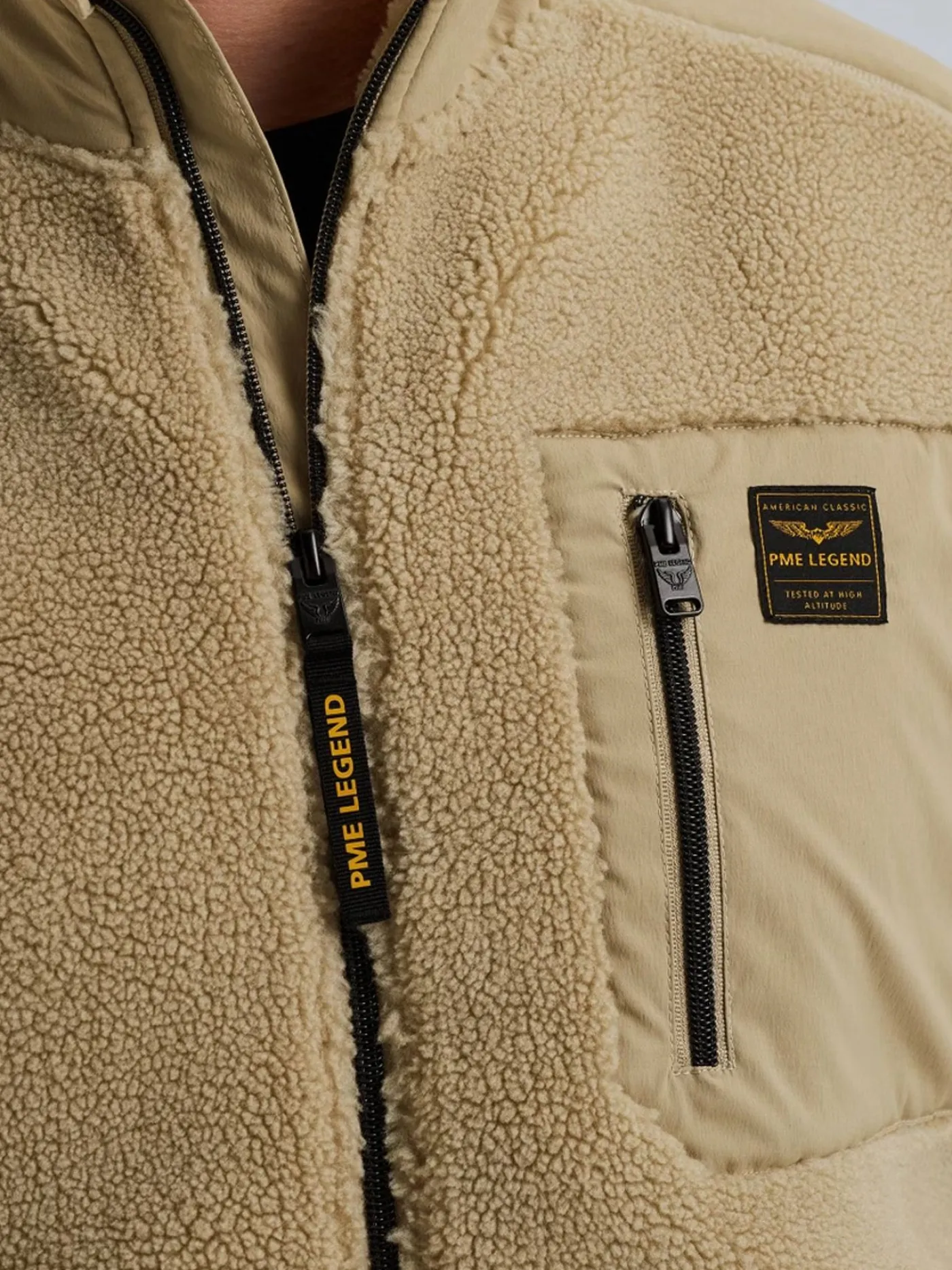 Zip jacket sherpa