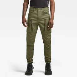 Zip pkt 3D skinny cargo B230 - B230 shadow olive